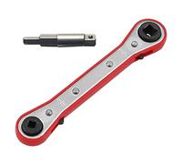 FOLODA Chiave di servizio HVAC Chiave di servizio di refrigerazione 1/4 "3/8" 3/16" 5/16 "Cricchetto Aria Condizionata Frigorifero Bit