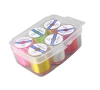 FOLODA Filo professionale per la pesca a mosca 240 m Accessori per legare la mosca Accessori per esche da pesca a 6 colori che fanno fornitura accessori facili da usare