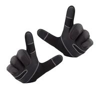 FOLODA Guanti da sci termici antivento a dita piene, caldi per snowboard, corsa, ciclismo, tempo freddo, leggeri, isolati, guanti invernali antiscivolo