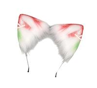 FOLODA Morbido Micio Udito Aggiunta Capelli Ventilato Sottile Copricapo Per Donne Ragazze Costuming Incidenti Vacanza Dolce Micio Udito Fascia per capelli Festa Aggiunta