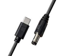 FOLODA Multifunzionale Tipo C a 5.5x2.5mm Power Link, 12V | PD Input Center Positivo 1M Cavo per il dispositivo compatibile Ricarica Setup Utility
