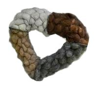 FOLODA Nido artistico a forma di cuore, ornamento da giardino da appendere che combina simbolo naturale dell'amore per la decorazione esterna resistente alle intemperie ornamento