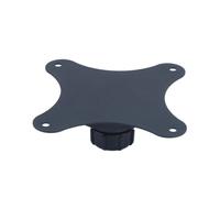FOLODA Piastra adattatore per montaggio schermo, 17 mm, staffa a sfera, 75 | Piastra adattatore di conversione, hardware in metallo, giunto sferico da 17 mm, supporto, tavolo riunioni, uso del veicolo
