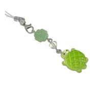 FOLODA Portachiavi colorato a forma di tartarughe, materiali in resina robusta, stile grazioso, unisex, accessorio per zaino, B, Taglia unica