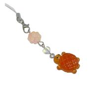 FOLODA Portachiavi colorato a forma di tartarughe, materiali in resina robusta, stile grazioso, unisex, accessorio per zaino, E, Taglia unica