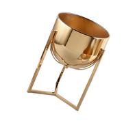 FOLODA Robusto supporto per fiori in ferro per uso interno ed esterno, la costruzione resistente garantisce una lunga durata e resistenza alla ruggine