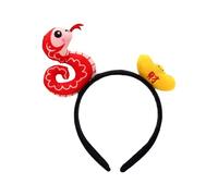 FOLODA Serpente Fasce Per Il Nuovo Anno Cinese 2025 Cosplay Copricapo Fasce Per Capelli Copricapo Trucco Lavaggio Fasce Per Capelli Fumetto Accessori Per Capelli
