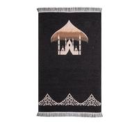 FOLODA Tappeto musulmano coperta da preghiera tappeti tapete con nappe tappeto coperta unica coperta decorazione casa 100 x 70 cm preghiere