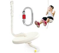 Fologtoo Zipline - Sedile di ricambio per bambini e adulti, con cerniera lampo, accessorio con moschettone e corda in nylon regolabile