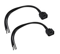 FOLOSAFENAR Connettore cablato a 6 pin, spina di cablaggio a treccia 1J0 973 733 2Pcs resistente all'usura prestazioni stabili per TT MK2
