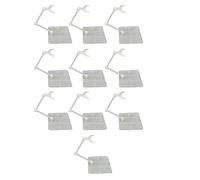 FOLOSAFENAR Supporto per Action Figure , 10 Set Espositore per Figure Trasparente per Modelli da 6 Pollici