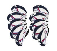 Folpus 10 Pezzi Copritesta per Mazze da Golf, Protezioni per, in Neoprene, Etichette Visibili, Resistenti all'Usura, Adatti a Uomini, Donne E Princ
