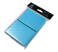 Folpus 100 bustine protettive per Carte di Credito, smerigliate, Versatili, ad Alte Prestazioni, Leggere e robuste, Ideali per custodie Porta Carte da, Blu