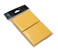Folpus 100 bustine protettive per Carte di Credito, smerigliate, Versatili, ad Alte Prestazioni, Leggere e robuste, Ideali per custodie Porta Carte da, Giallo
