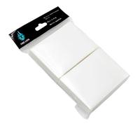 Folpus 100 bustine protettive per Carte di Credito, smerigliate, Versatili, ad Alte Prestazioni, Leggere e robuste, Ideali per custodie Porta Carte da, Bianco