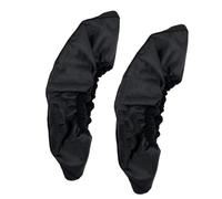 Folpus 2 Pezzi Copertura Pattini Ghiaccio Paralama Pattinaggio Protezione Nylon Antiruggine Accessori Adatta per Hockey Figure Skating Uomini Donne, Black S
