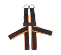 Folpus 2 Pezzi di Cinghie per Pilates, Cinghie per Allenamento della, Cinghie per Piedi, Cinture Fitness, Cinghia Reformer per Donne, Uomini E Principi, Orangina