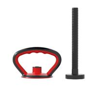 Folpus 2 Pezzi Maniglia per Manubrio Regolabile Barra Pesi Portatile Accessorio per Bodybuilding Materiale PP Resistente Adatto per, 1 Maniglia per Kettlebell