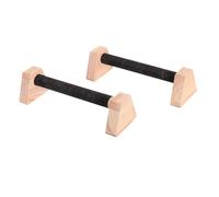 Folpus 2 Pezzi Maniglie per Flessioni Attrezzatura per Ginnastica Barre per Allenamento Blocchi per Calisthenics Supporti Antiscivolo Realizzate in Le, 30 Cm