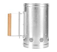 Folpus Accenditore per per Barbecue con Piastra riscaldante, Secchio per Carbone, accendi per Giardino