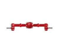 Folpus Accessori per l'aggiornamento dell'asse Posteriore RC in Metallo, sostituisci Il Ponte della Porta dell'accessorio RC per D96 D91, Rosso