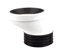 Folpus Adattatore per Flangia WC Offset, connettore per Tubo Flessibile Offset, Parti Portatili per la Riparazione, la Pulizia dei sistemi Idraulici e di, Rimuovere 5 Cm