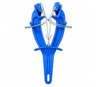 Folpus Affilacoltelli con Manico Ergonomico e Foro per Appendere Manuale Affilacoltelli da Mano con Protezione di Lunga Durata per Macellai, Pescivendoli,