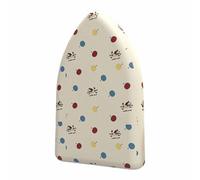 Folpus Asse Da Stiro Portatile Mini Tavola Da Stiro a Mano Tappetino Termoresistente Pratica Da Trasporto Adatta a Vestiti Università Appartamenti Studio, Cucciolo di Ciliegia