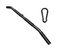 Folpus Barra per Allenamento LAT Pull Down Accessorio per Macchina Cavi Design Ergonomico Maniglie Antiscivolo Materiale Durevole Adatto per Esercizi di for