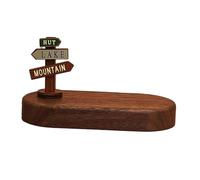 Folpus Base Espositiva per Action Figure, Decorazione per Cartello Stradale, per Bambole in Miniatura Ricordo