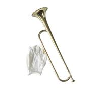 Folpus BB Bugle Tromba per giovani con guanti Strumento musicale per esibizioni orchestrali in festival