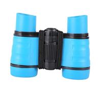 Folpus Binocolo per Bambini, Binocolo da Giungla Giocattolo 4x30, Telescopio Portatile Piccolo, Ingrandimento Giocattolo per Bambini per attività All'ape, Blu