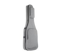 Folpus Borsa per chitarra, zaino per chitarra, protezione portatile con tasche anteriori, maniglia per il trasporto, per concerti, esercizi e performance, Grigio
