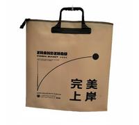 Folpus Borsa Porta Attrezzatura Pesca Custodia Rete Pratica Stoccaggio Maniglia Robusta Protezione Odori Acqua Impermeabilità Mobilità Adatta per Angling Trasferta Attività, 55CM