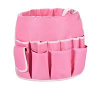 Folpus Borsa Porta Attrezzi Da Giardinaggio Organizer Borsa Attrezzi Borsa Portaoggetti Multi Tasche Tessuto Oxford Impermeabile Maniglia Resistente Adatta P, Rosa