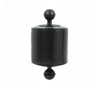 Folpus Braccio Luce Subacquea Accessorio Carbonio Braccio Boa Videocamera Alluminio Design Leggero per Montaggio Luci Subacquee Adatto a Immersioni Riprese, Nero, 5 Pollici - 249g Galleggiabilità