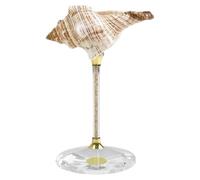 Folpus Calici da Vino, Bicchieri da Vino, Eleganti e multifunzionali, per Cena, Cucina, Feste, Decorazioni, anniversari, Base in Oro Conchiglia
