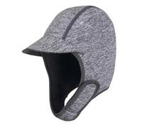 Folpus Cappuccio Subacqueo Cappuccio Immersione Cuffia Sub Cuffia Neoprene con Visiera Breve E Bordini a Contrasto per Definire La Forma E Ridurre La, Grigio