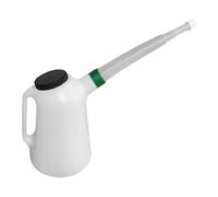 Folpus Caraffa graduata per olio con bilancia e beccuccio Contenitore graduato per olio per camion e autocarri, 5l 30cmx19cm