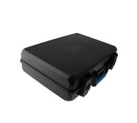 Folpus Cassetta Portautensili Impermeabile con Interno in Schiuma, Multifunzionale, Antipolvere, con Maniglia, Scatola Portaoggetti per Apparecchiature Elett, 55x41.5x19 Cm