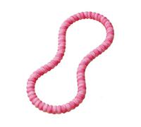 Folpus Cerchio Fitness Pieghevole per Addominali, Cerchio Fitness con Molle morbide e ponderate, Design Adatto alla Vita, Rosa