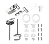 Folpus Cerniere per Coperchio WC, Sostituzione, Risparmio, Robuste, Riparazione Generale, Staffa di Fissaggio, Montaggio, Giunto Fisso per Ufficio E Casa