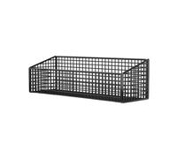 Folpus Cesto Da Parete Sospeso Portaoggetti in Metallo Supporto a Parete Portaoggetti per Cestino per Frutta in Filo Metallico per Verdura, Bottiglie Di Condimento, Giocattoli, Grande