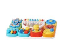 Folpus Children Learning Board Tavola Didattica Pannello Sensoriale Lavagna Interattiva Gioco Educativo con Combinazioni Tattili E Visive in Plastica Liscia