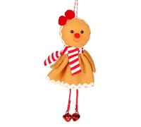 Folpus Ciondolo pendente a forma di omino di, per la decorazione dell'albero di Natale e per l'arredamento del soggiorno durante le, con Bowknot