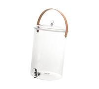 Folpus Contenitore Dispenser per Bevande, Dispenser per Bibite, Bollitore per Bevande Fredde con Rubinetto Da Banco, Cupola E Xxl