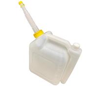 Folpus Contenitore per la misurazione dell'olio Contenitore per l'olio con tappo Tazza per miscelazione Bottiglia di misurazione con beccuccio, 4l