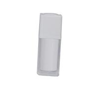 Folpus Contenitore per lozione, flacone con pompa airless trasparente, flacone con pompa mini, flacone cosmetico ricaricabile, flacone erogatore per lozione, 15 Ml