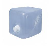 Folpus Contenitore Pieghevole Acqua con Rubinetto Tanica Portatile Sacca Acqua Richiudibile Borsa Idrica da Viaggio LLDPE per Uso Alimentare Controllo Flusso, 10L, Tappo Sigillato Finitura Opaca