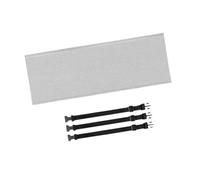 Folpus Copertura per Tubo Flessibile Del Condizionatore D'aria Portatile, Manicotto Isolante per Tubo Flessibile Portatile con Isolamento Termico Imperme, Grigio